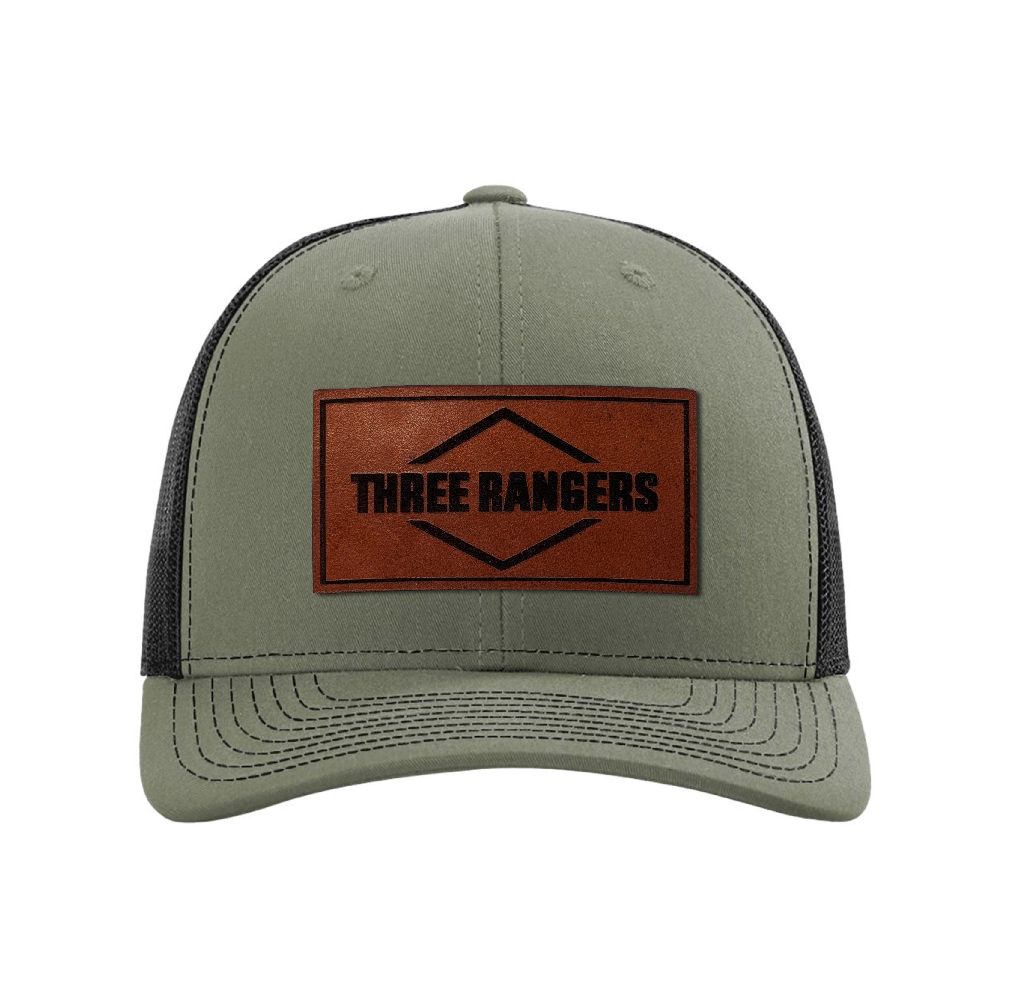 Three Rangers Logo Snapback Trucker Hat