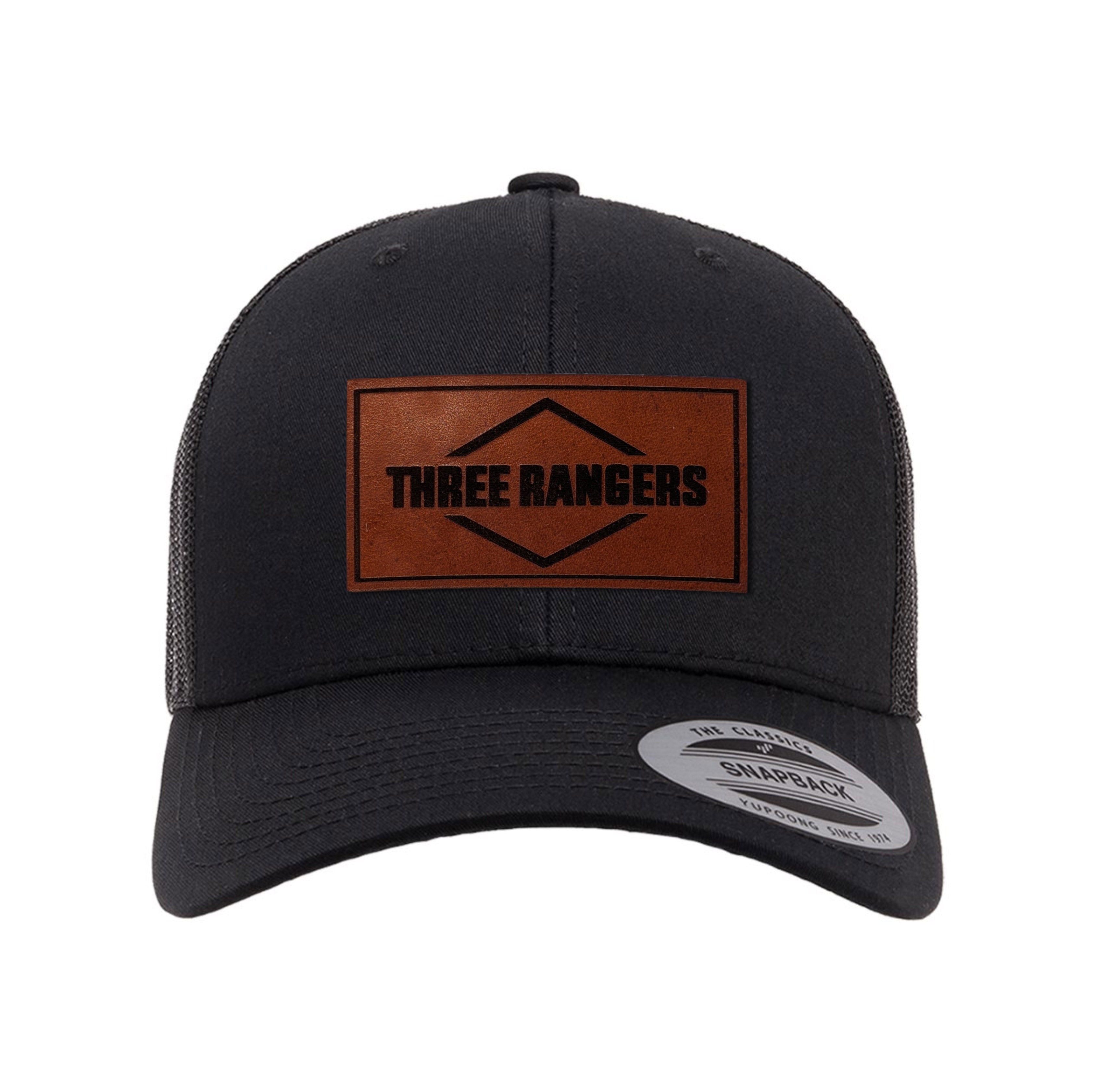 Three Rangers Logo Retro Trucker Hat
