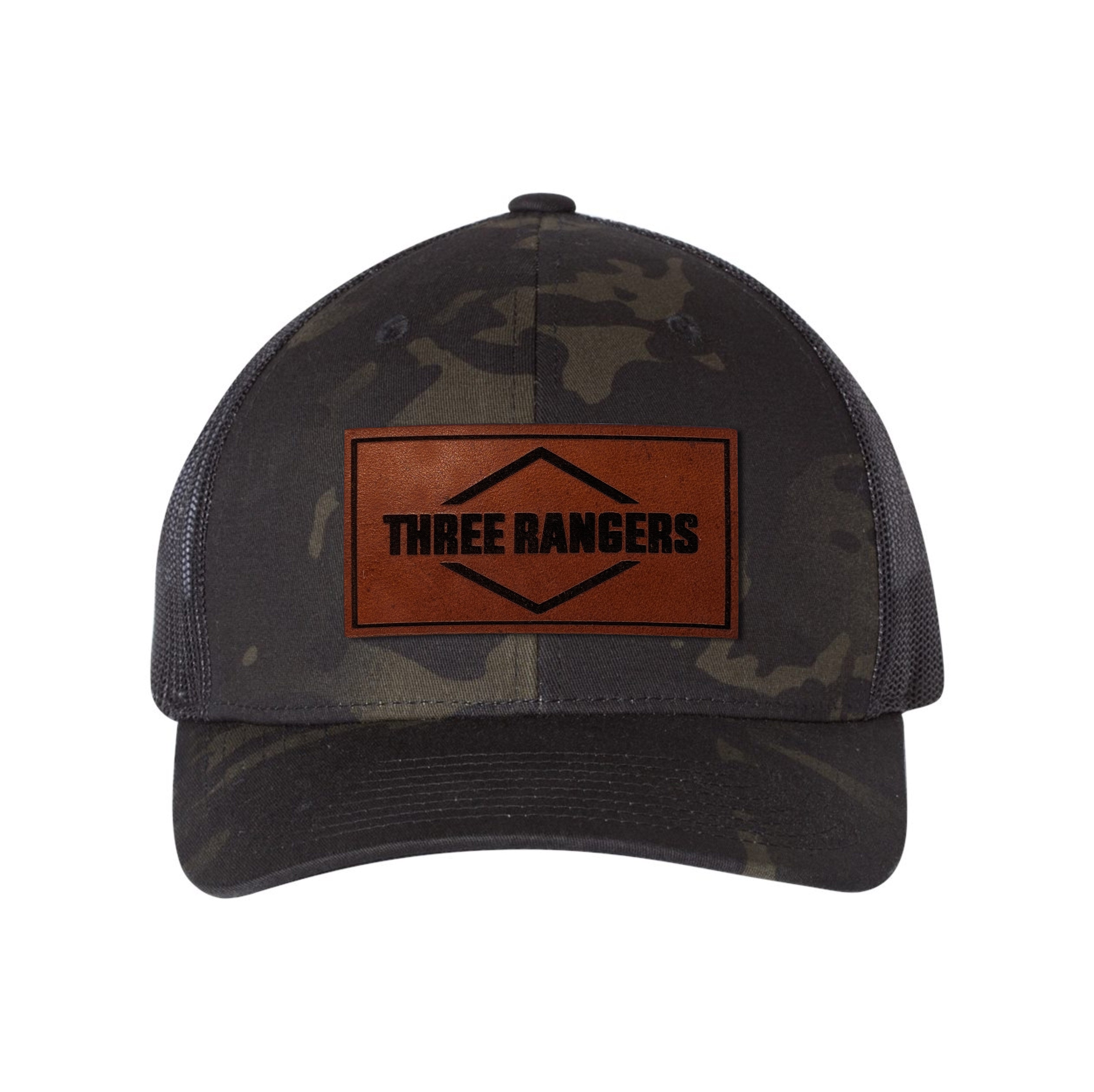 Three Rangers Logo Retro Trucker Hat