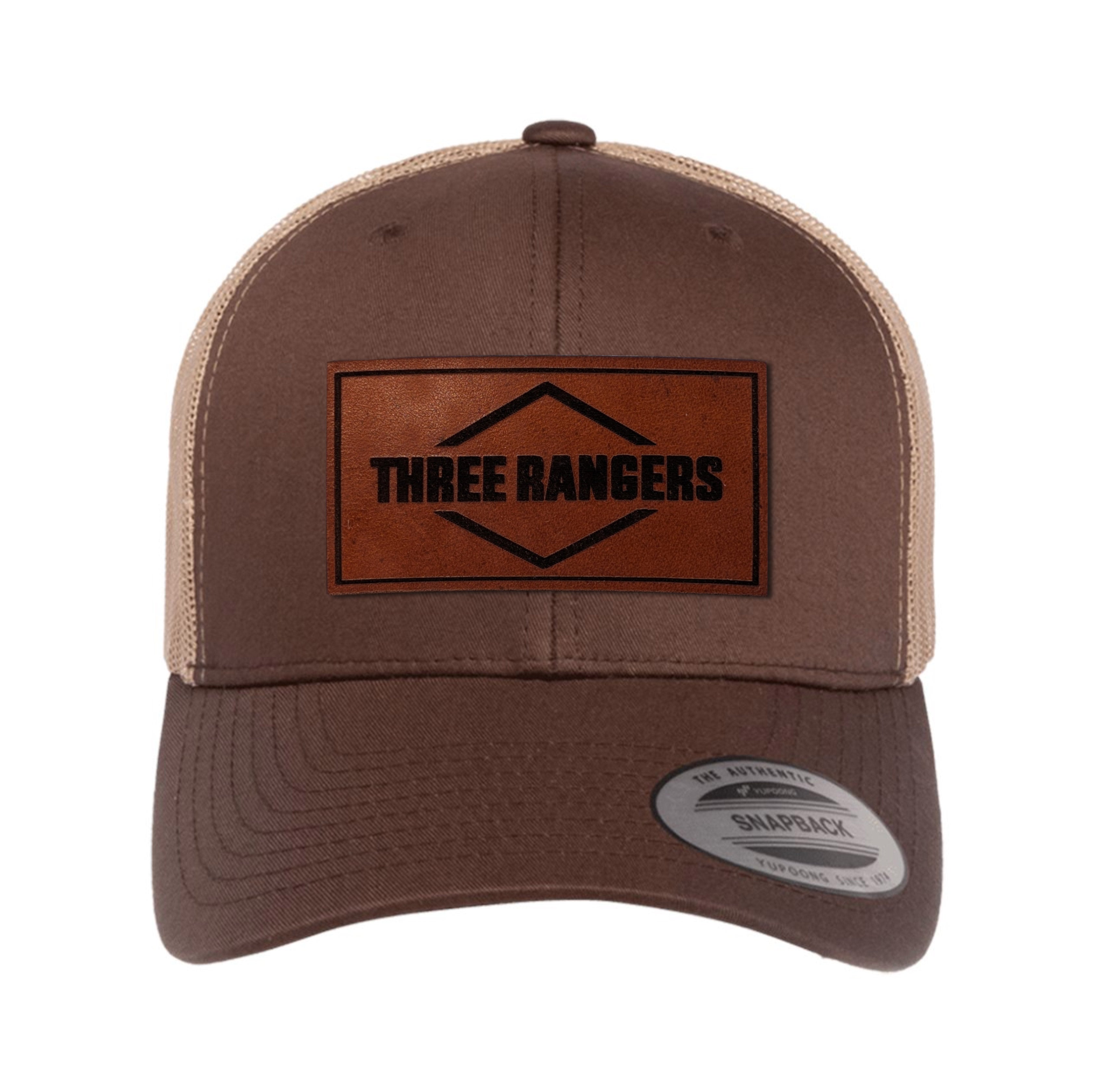 Three Rangers Logo Retro Trucker Hat