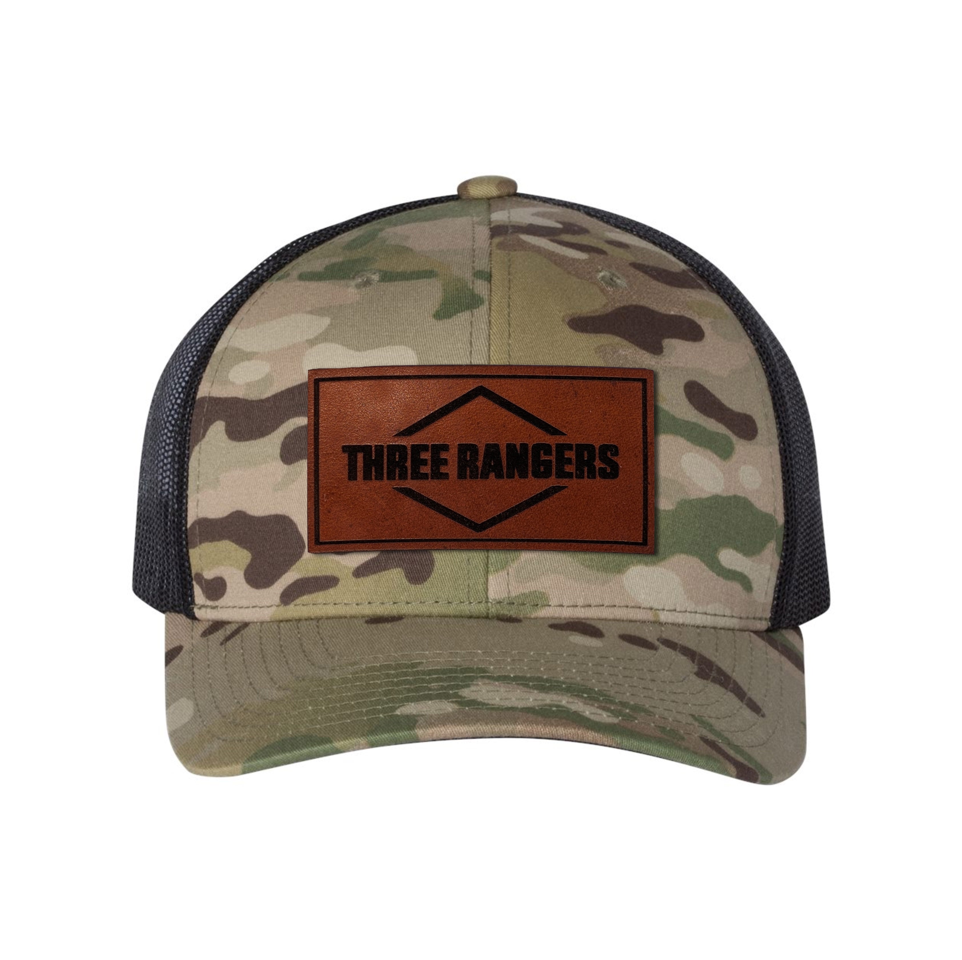 Three Rangers Logo Retro Trucker Hat