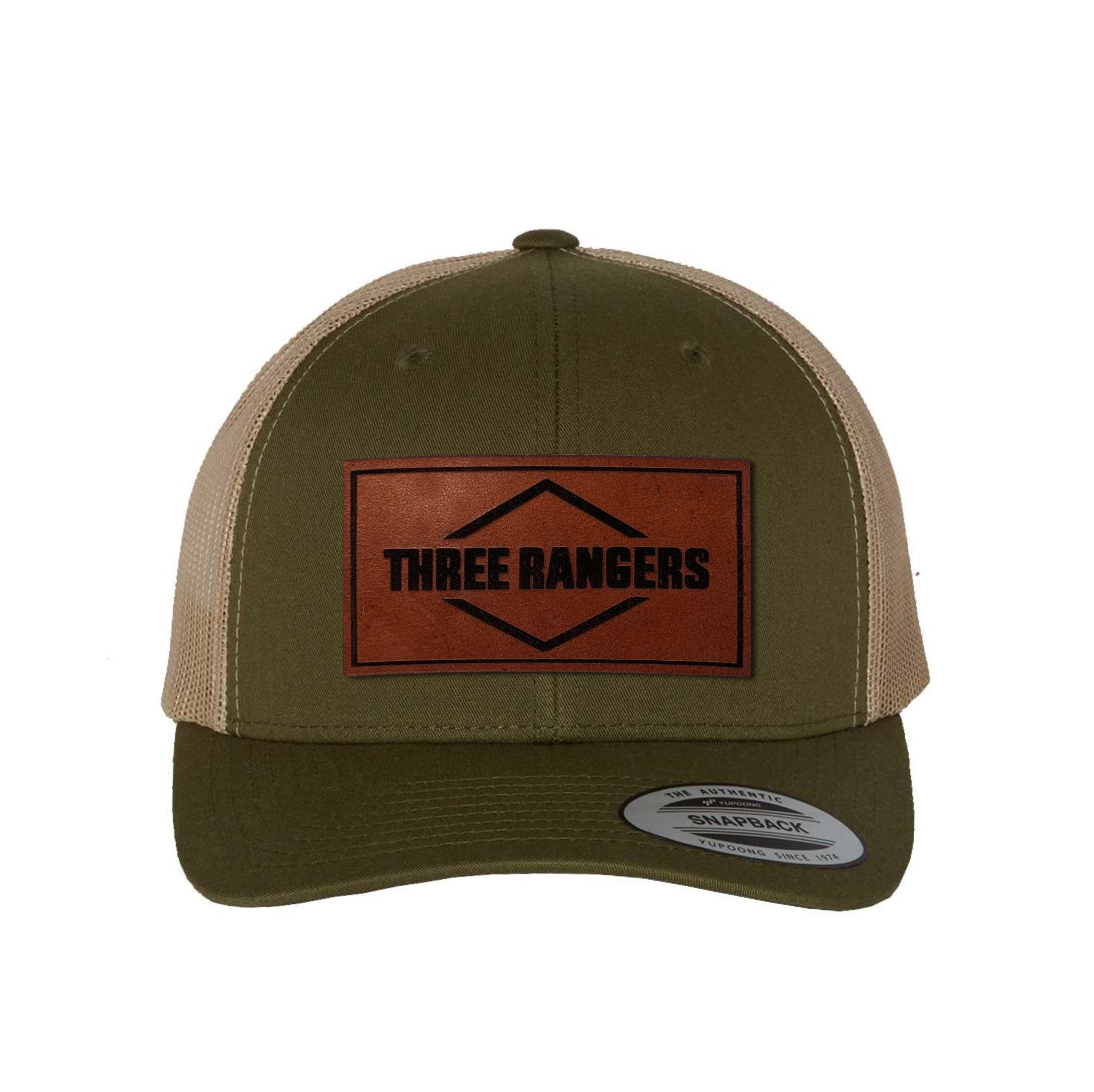 Three Rangers Logo Retro Trucker Hat