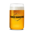 Three Rangers Logo Beer Can Glass Set