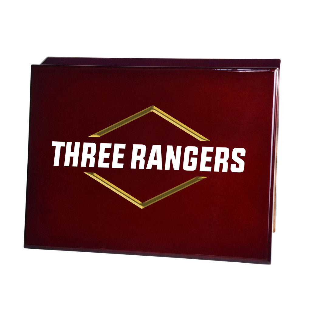 Three Rangers Logo Printed Cigar Humidor