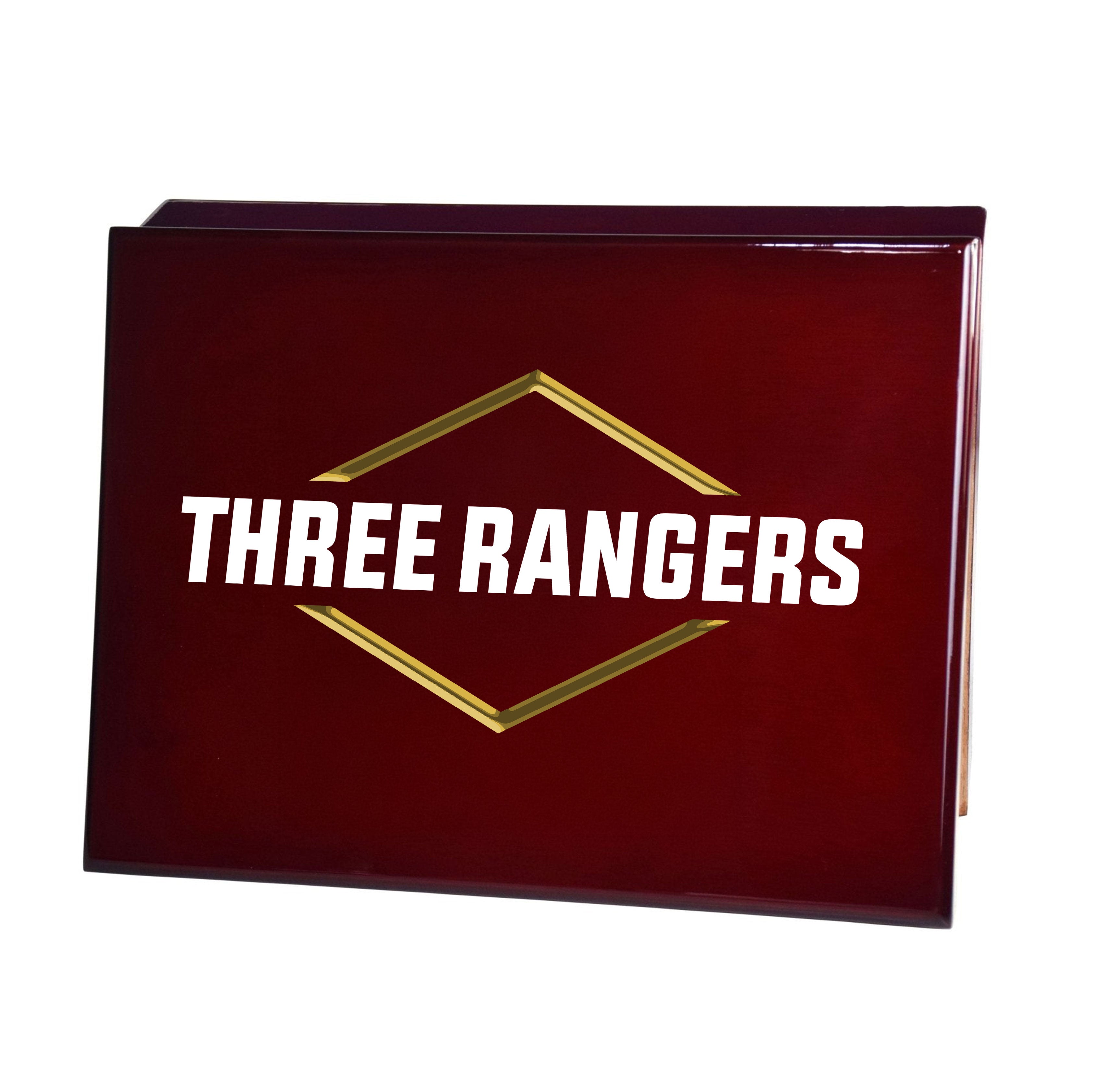 Three Rangers Logo Printed Cigar Humidor
