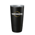 Three Rangers Logo Tumbler