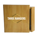 Three Rangers Logo Whiskey Stone Set
